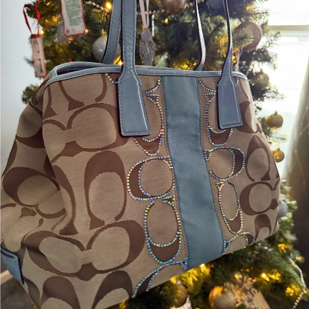 The Carryall F13533 No.j0969 Signature Stripe Kisslock shoulder bag - Picture 15 of 15